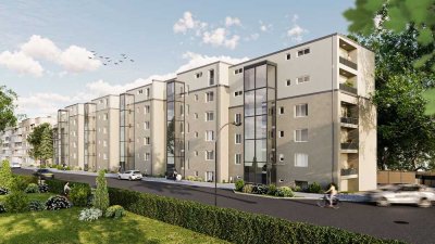 5,3% Mietrendite - Wohnung bei UNIVERSITÄT in moderner Wohnanlage im Hochfeld