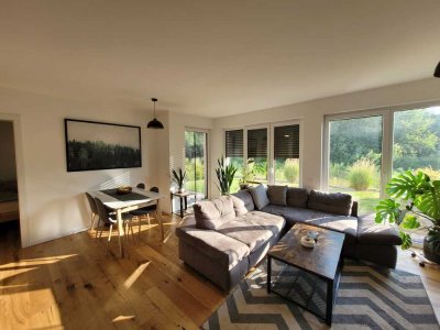 Exklusive 2-Zimmer-Erdgeschosswohnung mit luxuriöser Innenausstattung und Terrasse in Paderborn