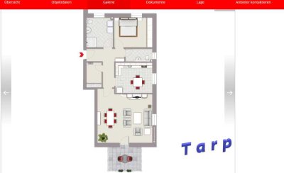 Exclusive 2-Zimmer 79,5 qm KFW-55 im 1 OG mit Südbalkon
