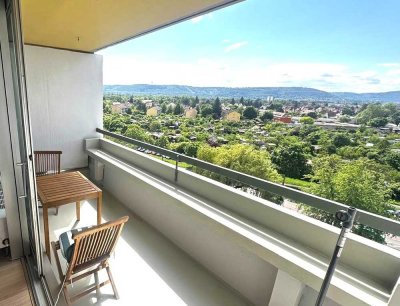 ***Über den Dächern von Rüppurr- helle 3- ZKBB mit Traum-Ausblick und bezugsfrei!!***
