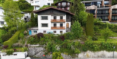 Premium-Entwicklungsgrundstück mit Bestandshaus mit atemberaubenden Panoramablick