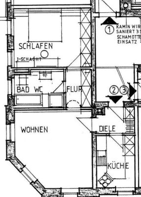 Gemütliche 3-Zimmer mit Laminat, Wanne und Dusche in ruhiger Lage