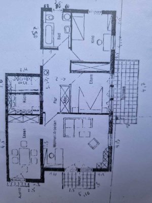 Stilvolle, gepflegte 3,5-Zimmer-Wohnung mit Balkon und EBK in darmstadt