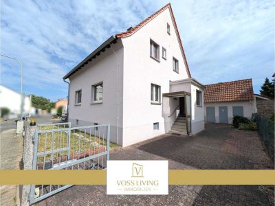 Einfamilienhaus mit großem Grundstück, Gartenhaus und KFZ Stellplatz
