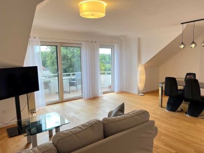 Geschmackvolle 3-ZimmerWohnung mit Süd-Balkon und Einbauküche in Bruchköbel