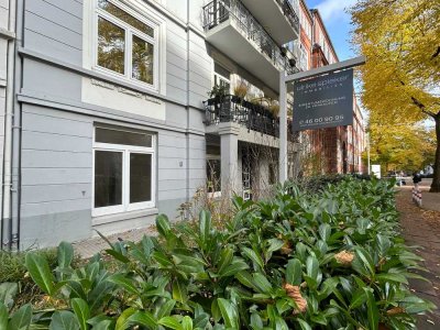 Buntes Eimsbüttel: 3-Zimmer Erdgeschosswohnung im Erstbezug nach Modernisierung