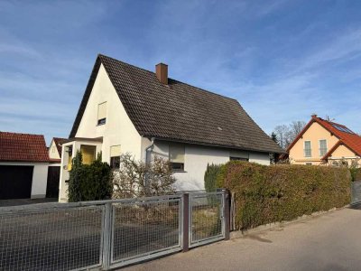 Freistehendes Wohnhaus mit Garage und Werkstatt in Schrobenhausen zu verkaufen!