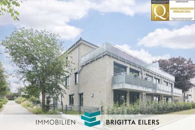 Erstbezug: Modernes und urbanes Wohnen - 3-Zimmer-Wohnung mit Terrasse und eigenem Garten