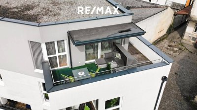 Neuwertige 3-Zimmer-Terrassenwohnung im Herzen von Vöcklabruck