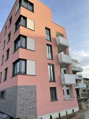 geförderte barrierefreie helle 2-Zimmer Wohnung im 1. OG mit Balkon in Koblenz-Lützel, Erstbezug