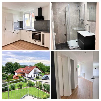 Neu renovierte 1,5 Zi Whg 48qm mit moderner EBK, Alpenblick-Balkon und TG Stellplatz, zentral