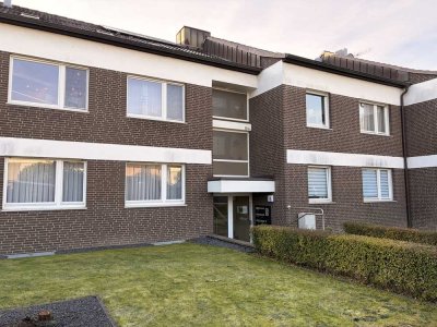 Modernisierte 2-Zimmer Wohnung mit Balkon, EBK und TG Stellplatz und Solar in Meerbusch