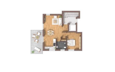 Penthouse-Wohnung (B8)