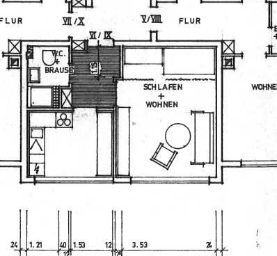 ***1 Zimmer Wohnung Pforzheim Nordstadt***