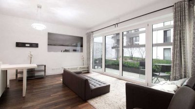 Licht, Raum, Neubauflair – großzügige Erdgeschosswohnung mit Terrassen nahe Viktoria-Luise-Platz