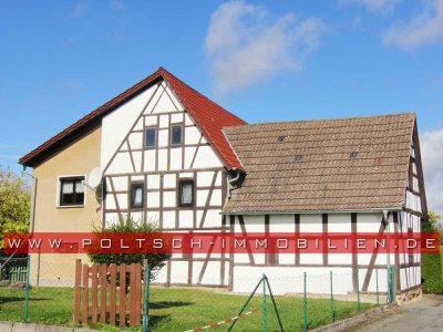 Ruhig gelegenes Einfamilienhaus mit großem Garten und 2 Garagen, ca. 20 Min. bis Gera oder Altenburg