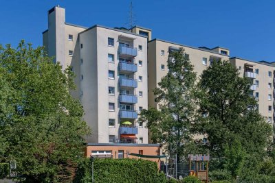 Gemütliche Wohnung mit tollem Blick ins Grüne