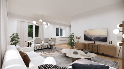 ** RESERVIERT** KFW EH40 Neubau-Doppelhaushälfte 1