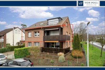 Modernisierte 4-Zimmer-Wohnung | ca. 92 m² | Balkon | Garage | Halle-Künsbeck