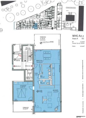WE A2.1 -Erdgeschoss-Terrassen-Wohnung in architektonisch anspruchsvoller Wohnanlage!