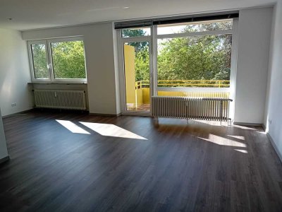 Frisch renovierte 3,5 Zimmerwohnung mit Balkon und Einbauküche in Höchberg