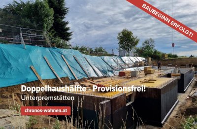 Vorverkaufs-AKTION! Baubeginn Erfolgt! Neubau-Doppelhaushälfte in Unterpremstätten! Provisionsfrei und direkt vom Bauträger!