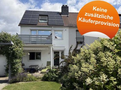 KEINE ZUSÄTZLICHE KÄUFERCOURTAGE: 
Saniertes Reihenendhaus mit PV in der Nordstadt