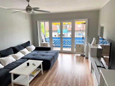 Lichtdurchflutete 3 Zimmer Wohnung mit Balkon und Tiefgaragenstellplatz in naturschöner Umgebung