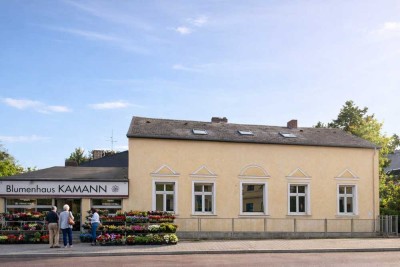 Ihr Haus, Ihre Vision – Gründerzeithaus mit viel Raum & vermietetem Blumenladen