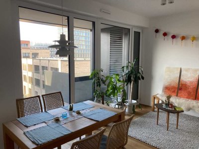 Luxuriöse 2-Zimmer-Wohnung im 3. OG mit Balkon in Mainz