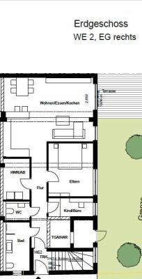 EG-Wohnung mit Terrasse in Herten-Westerholt