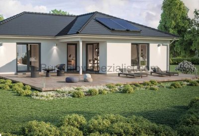 Winkelbungalow ( 126 Qm) mit Grundst. in Bückeburg vom Bungalowspezialisten /barrierefrei / WP / FB
