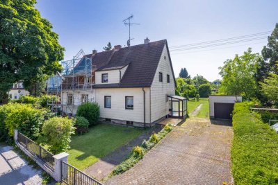 Doppelhaushälfte mit zusätzlichem Neubau-Potential in Augsburg-Firnhaberau!
