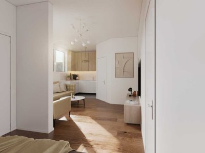 Extravagante, helle 1,5-Zimmer-Wohnung mit gehobener Ausstattung in Sulzbach (Taunus)