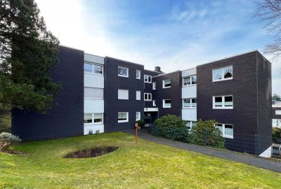 � Grün. Ruhig. Großzügig. Helle 3-Zimmer-Eigentumswohnung mit Terrasse & Garage in Nümbrecht
