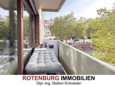 Geräumige 4-Zimmer-Wohnung mit Balkon und Pkw-Stellplatz in bester Innenstadtlage in Bebra