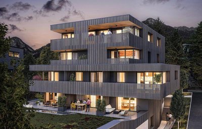 In Bau: Elegante 2-Zimmer Gartenwohnung mit Terrasse in ruhiger Premiumlage