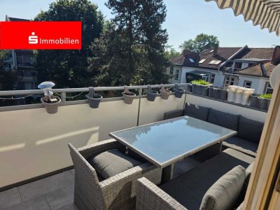 Über den Dächern von Hanau: Top geschnittene und helle 3 Zimmer Eigentumswohnung in Innenstadtnähe