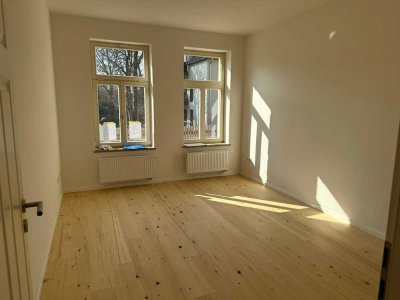 Erstbezug im Leipziger Süden: Stilvolle 2-Raum-Wohnung in grüner Lage - WE01