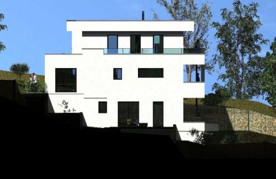 LUXHAUS Terrassen Villa 260m² über den Dächern von Heidelberg individuell planbar Schlüsselfertig