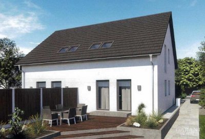 * Chance für 2 Baupartner * Komplettes Doppelhaus * Noch beide Hausseiten frei *