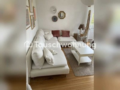 Tauschwohnung: Charmante kleine Wohnung mit großem Balkon in ruhiger Lage