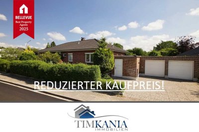 Exklusiver Wohntraum in Bestlage - Lichtdurchfluteter Bungalow mit vielseitigem Souterrain