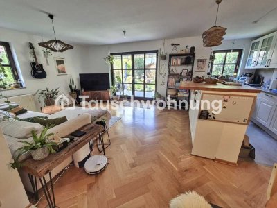 Tauschwohnung: Wunderschöne 3 Zimmer Wohnung mit Garten in Aubing