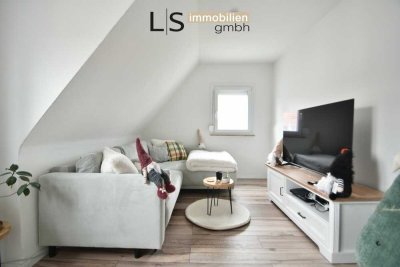 Sehr schöne und sanierte 3-Zimmer-Dachgeschoss-Wohnung mit Gartenanteil in ruhiger Wohnlage!