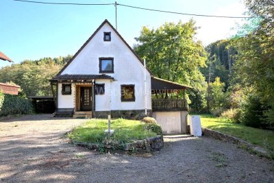 Potenzialreiches Einfamilienhaus auf großem Grundstück mit Doppelcarport und Garage