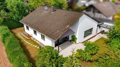 HEGERICH: Gepflegtes Einfamilienhaus mit direktem Blick über die Felder