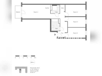 Tauschwohnung: Tausche 4-Zimmer-Flat in Lichtenberg, Berlin