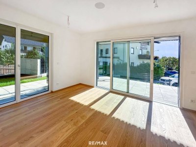 wenige Schritte zum See und ins Zentrum - Haus am See - Bezugsfertige Neubauwohnung in Altmünster