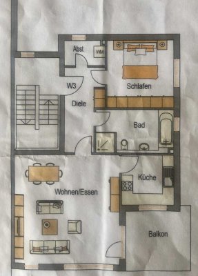 2-Zimmer-Komfortwohnung in Ettlingen-Spessart